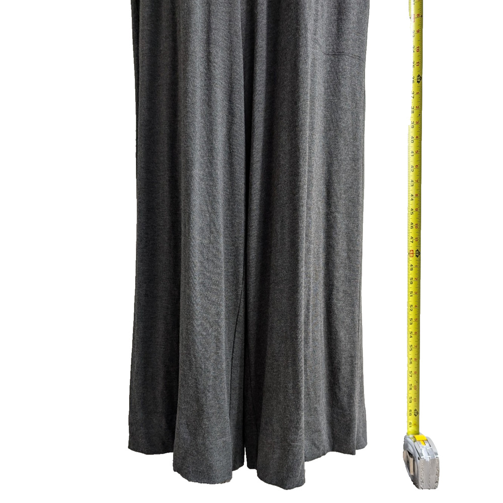 Lou & Grey Jumpsuit Womens XL Wide Leg Signature Soft Athleisure Gray Minimalist - Picture 13 of 13